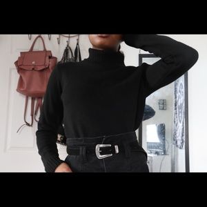 Black Turtleneck